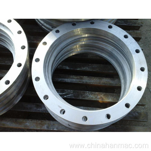 Aluminum alloy forged plate flange